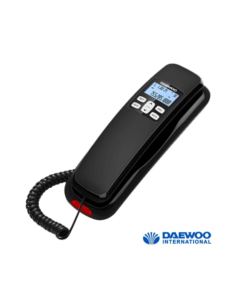 foto 1 de Telefone Digital Preto Daewoo