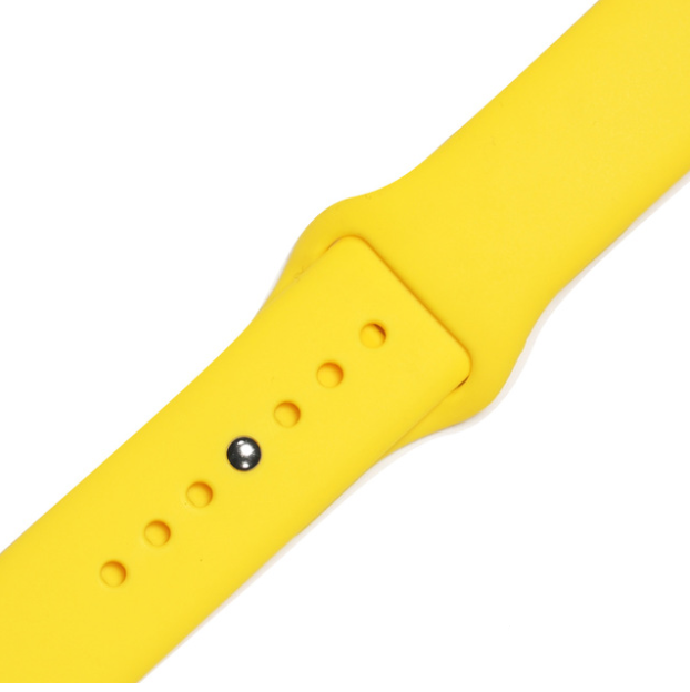 imagem de Pulseira Bracelete para Apple Watch 38mm  Silicone AMARELO - Multi4you®2