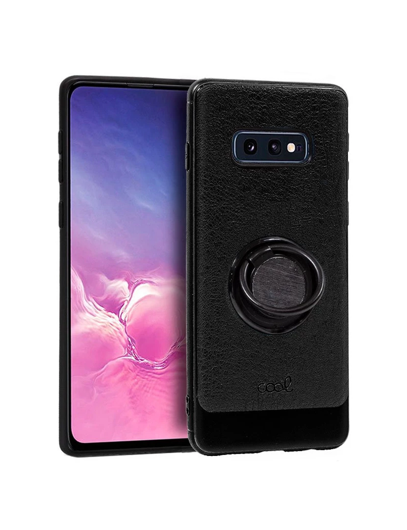 imagem de Capa Samsung Galaxy S10e Leather Preto1