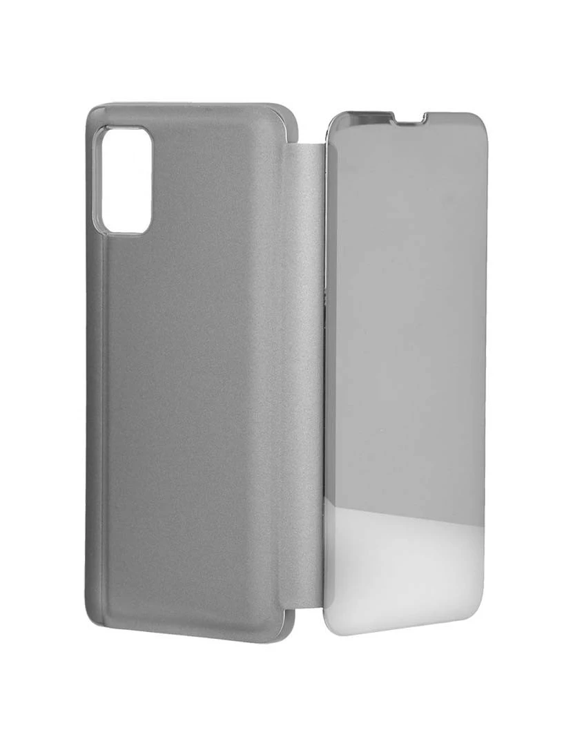 OEM - Capa livro Smart Mirror Samsung Galaxy M21 M215 (Azul)