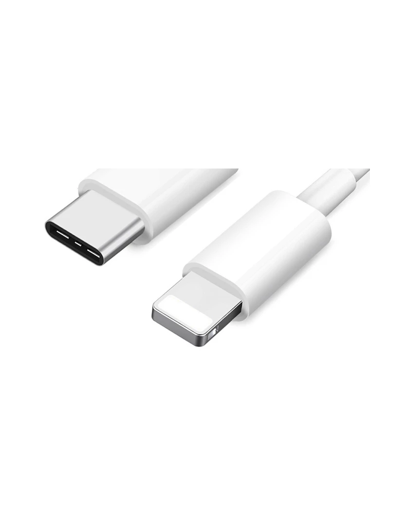 Multi4You - Cabo USB-C para Lightning / Charger & Sync (Branco) (50cm) - Multi4you®