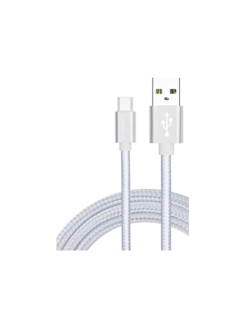 imagem de Cabo USB-C para USB Resistente Revestido de Nylon (2m) Dados e Carregamento - Multi4you®1