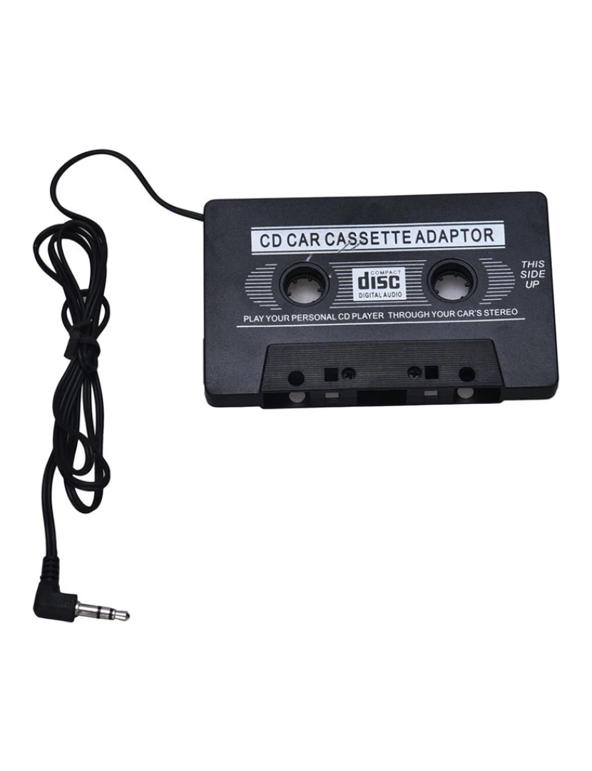 imagem de Cassete Adaptador de Áudio para Carro Jack 3,5mm - Car Cassette Adapter - Multi4you®2
