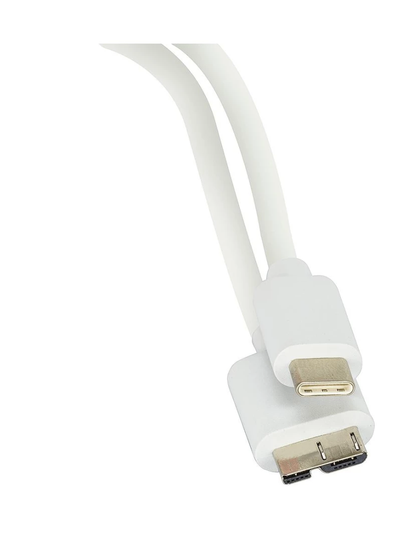 imagem de Cabo USB-C para Micro USB 3.0 (Branco) (2m) - Multi4you®1