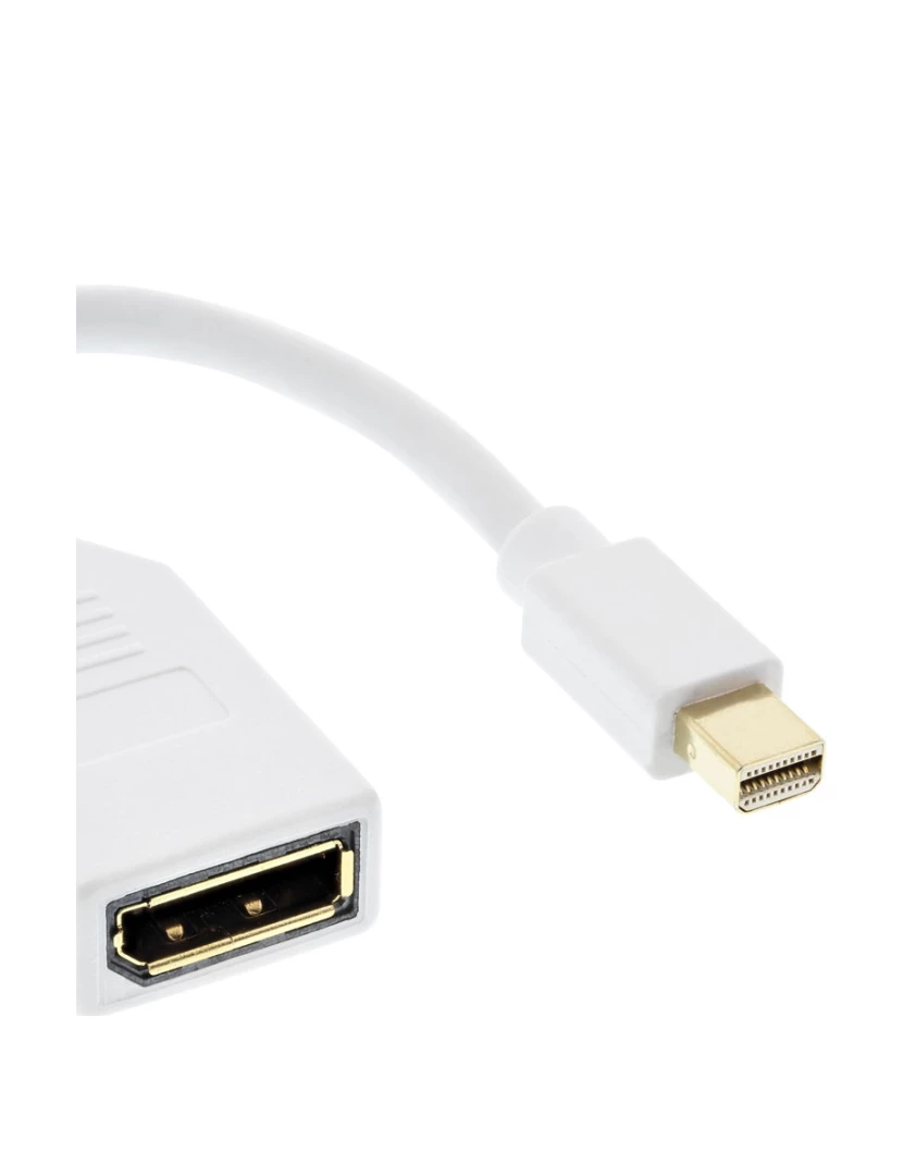 imagem de Adaptador Mini DisplayPort para DisplayPort Fêmea - Multi4you®1