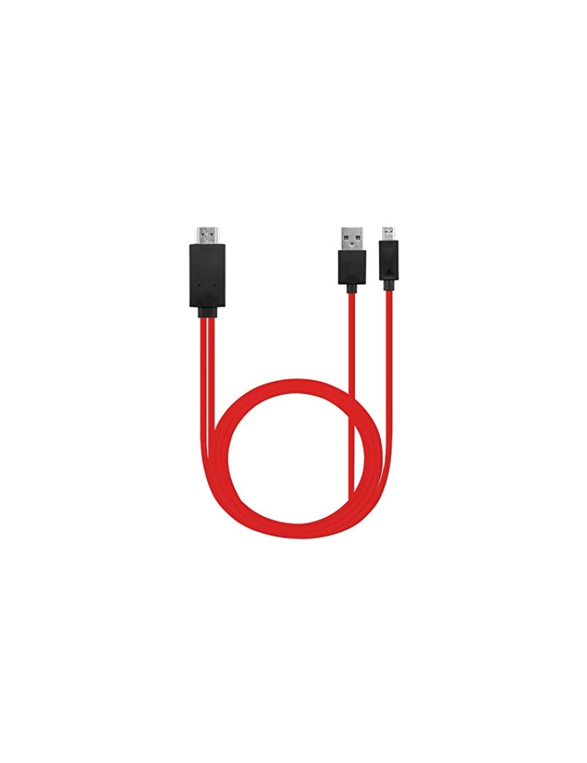 Cabo Adaptador MHL Micro USB para HDMI para Smartphones Tablet