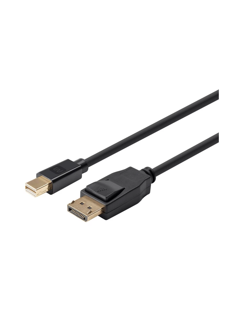 imagem de Cabo Mini DisplayPort Macho para DisplayPort Macho (1,8m) (Preto) - Multi4you®1