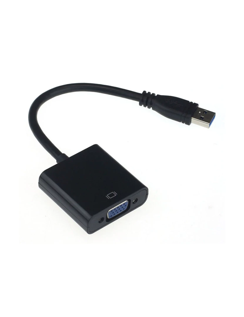 Multi4You - Adaptador Conversor USB 3.0 para VGA Fêmea - Multi4you®