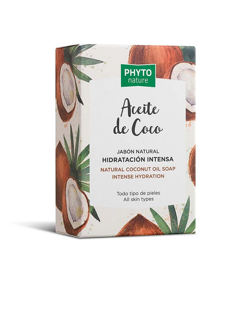 foto 1 de Barra de Sabão Óleo de Côco Phyto Nature 120Gr