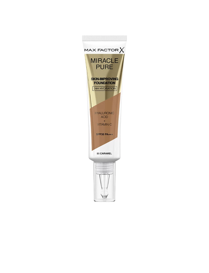 foto 1 de Miracle Pure Foundation Spf30 #85-Caramel 30 Ml