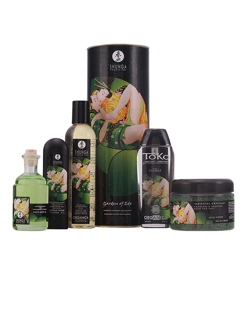 foto 1 de Coffret Shunga Garden Edo Organic Collec 5 Pcs