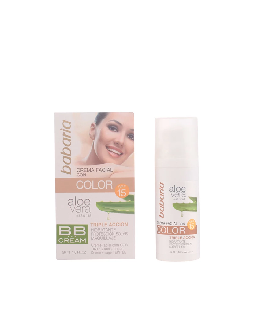 foto 1 de Creme Facial Hidratante Aloe Cor F-15 50Ml