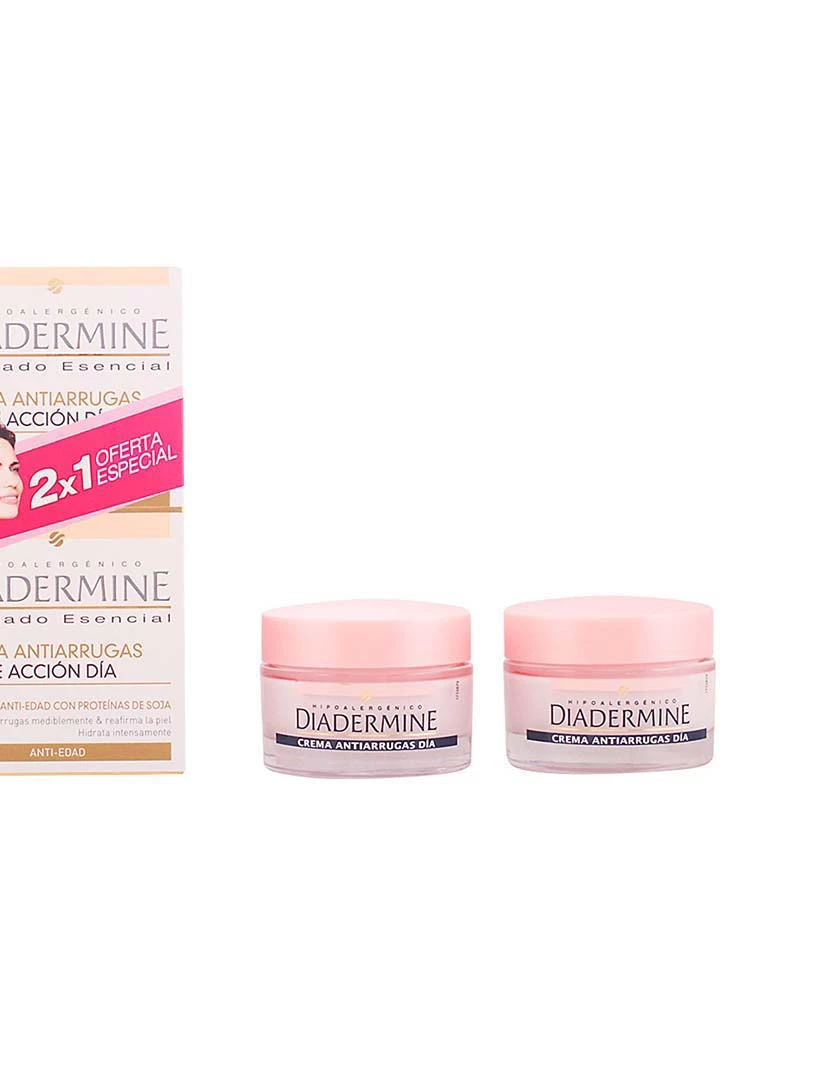 foto 1 de Coffret Creme Anti-Rugas Doble Accion Dia 2pçs
