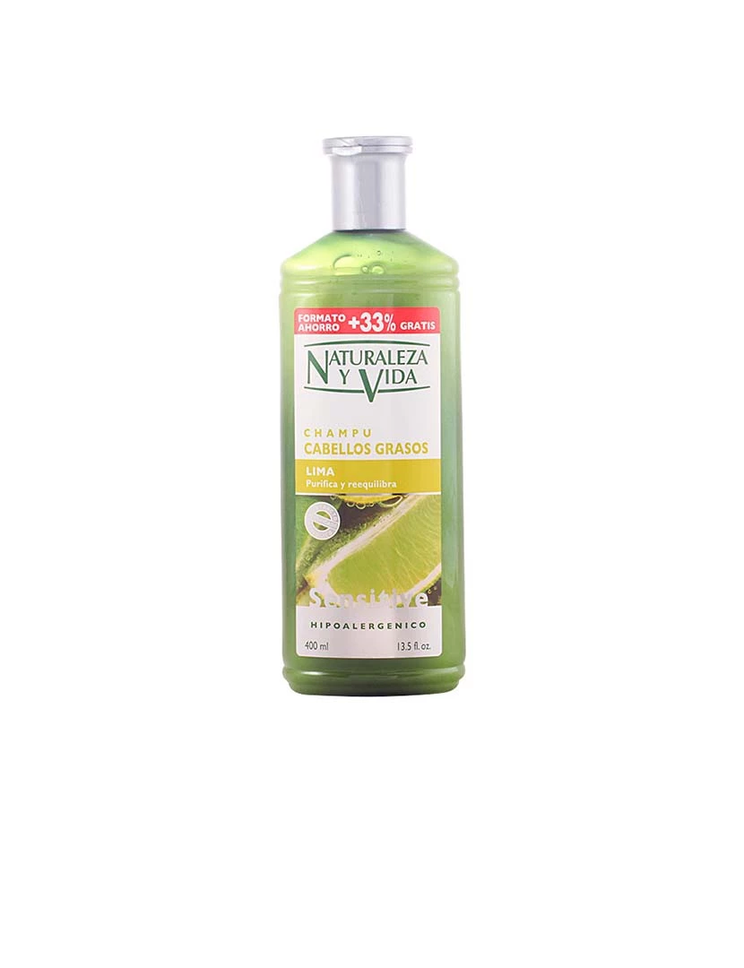 foto 1 de Champô Cabelo Graso Sensitive 300+100Ml