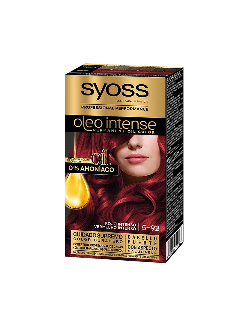 foto 1 de Tinta s/ Amoníaco Olio Intense #5.92-Vermelho Intenso 5pçs