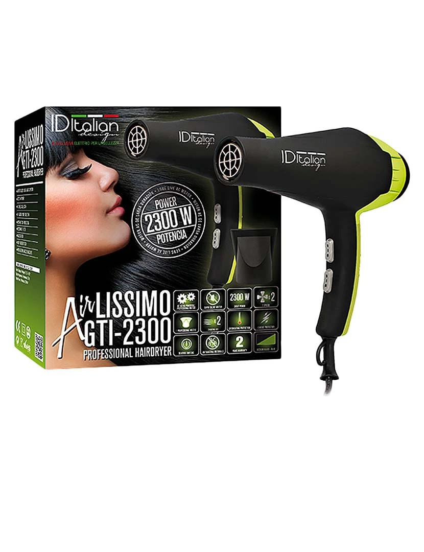 foto 1 de Secador de Cabelo GTI Airlissimo Verde