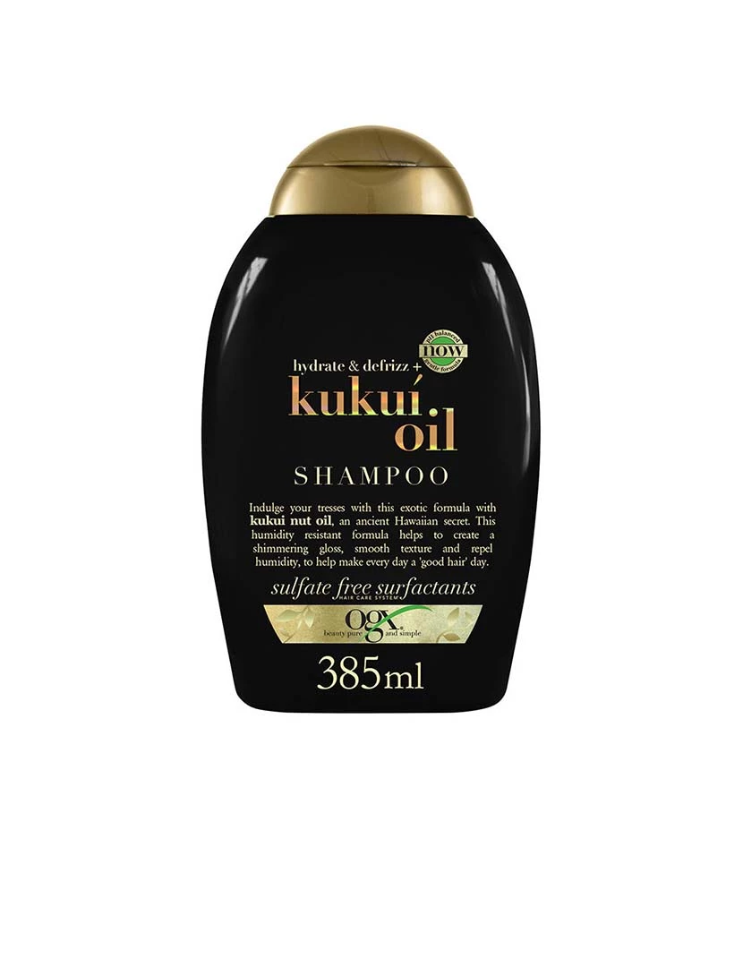 foto 1 de KUKUI OIL anti-frizz hair Champô 385 ml