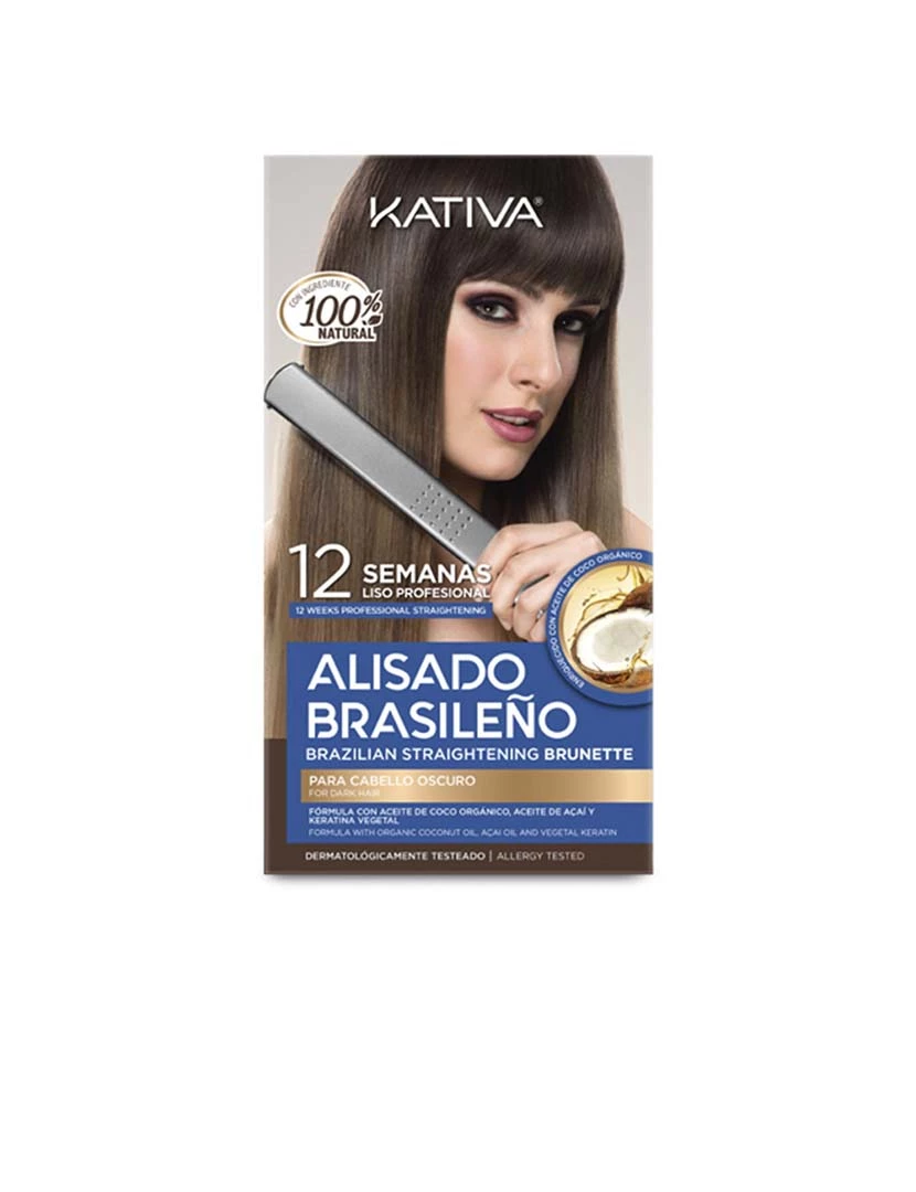 foto 1 de Kit Alisamento Brasileiro para cabelos Escuros