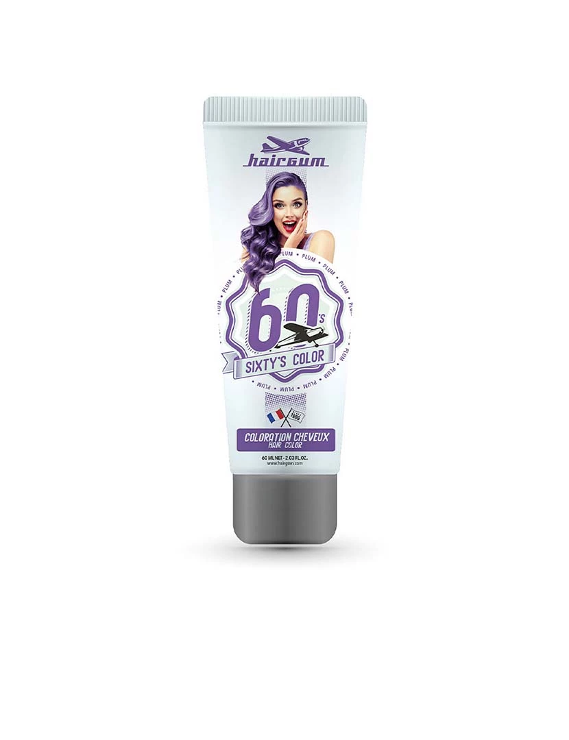 foto 1 de Sixty'S Color Hair Color #Plum