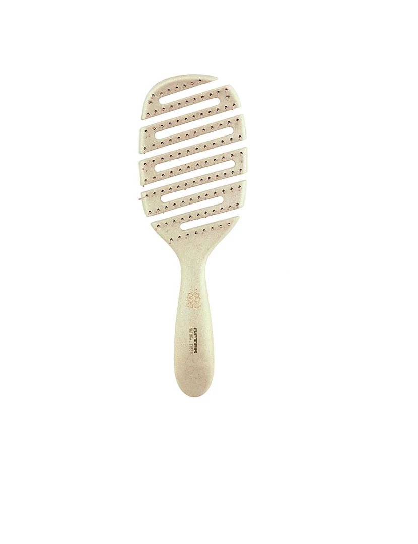 foto 1 de Escova Esqueleto Natural Fiber Puas Nylon Bolita #Beige
