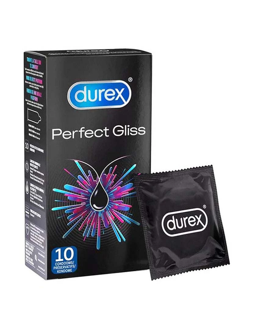 foto 1 de Preservativos Durex Perfect Gliss  (10 pcs)