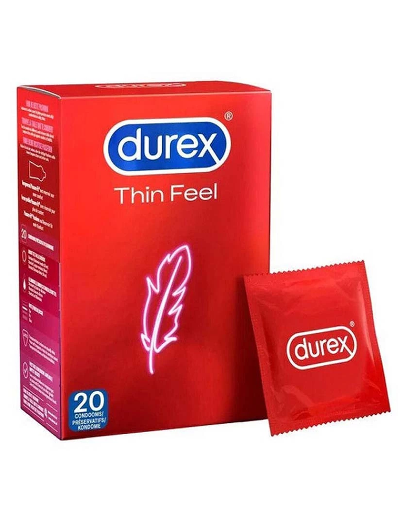 foto 1 de Preservativos Durex Thin Feel  20 Peças