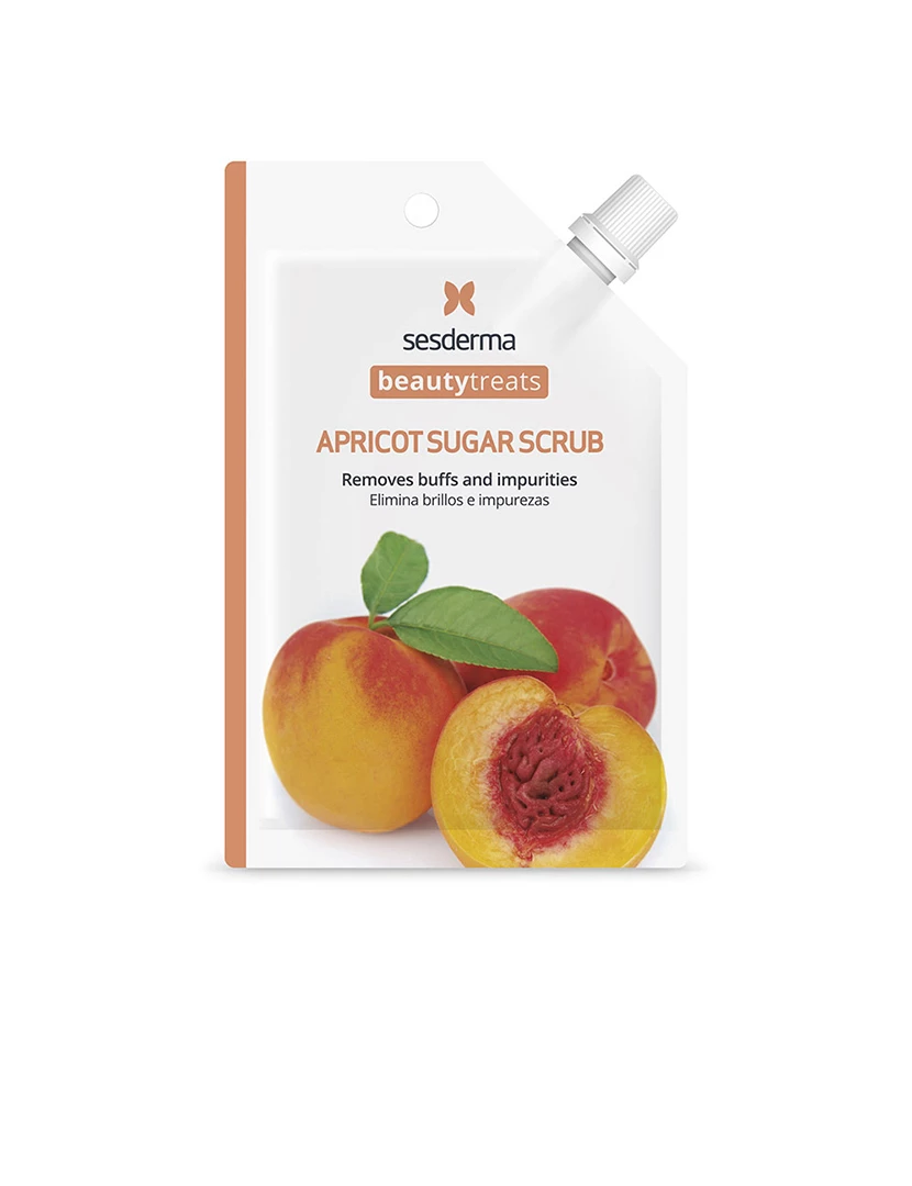 foto 1 de Máscara Facial Esfoliante Apricot Sugar Scrub Beauty Treats 25g 