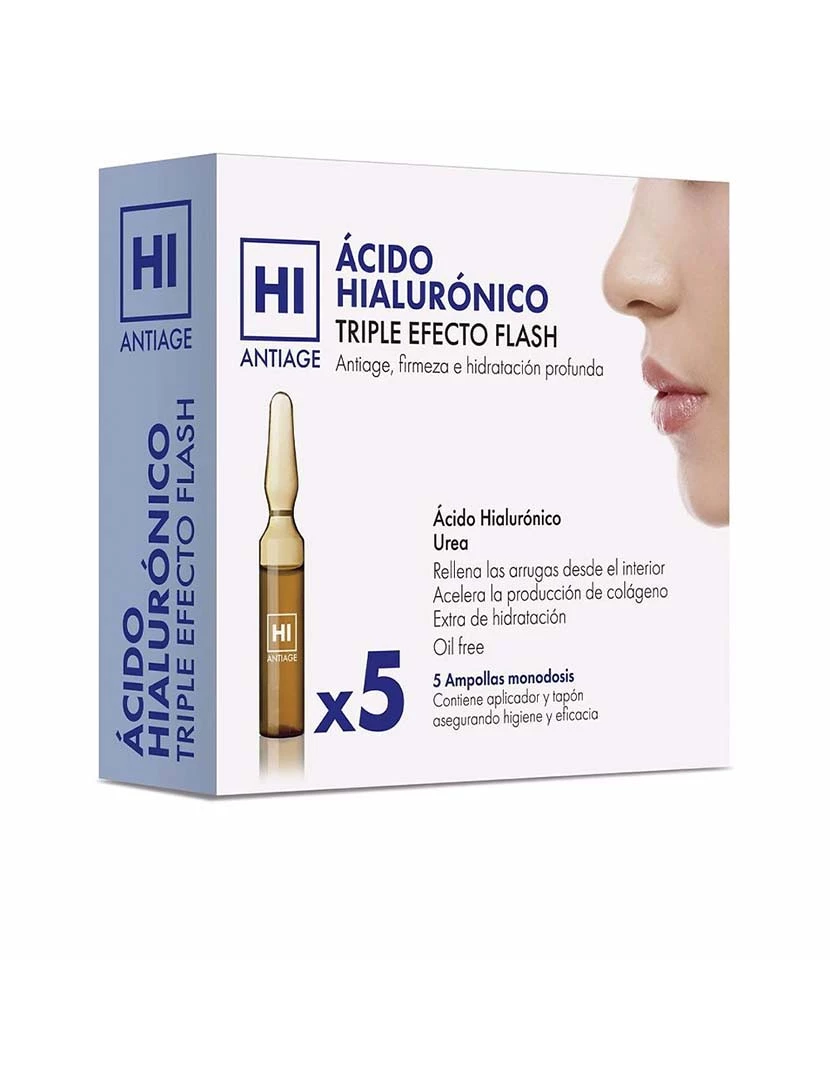 foto 1 de Hi Anti-Age Ampolas Ácido Hialurónico Triple Efecto Flash 5