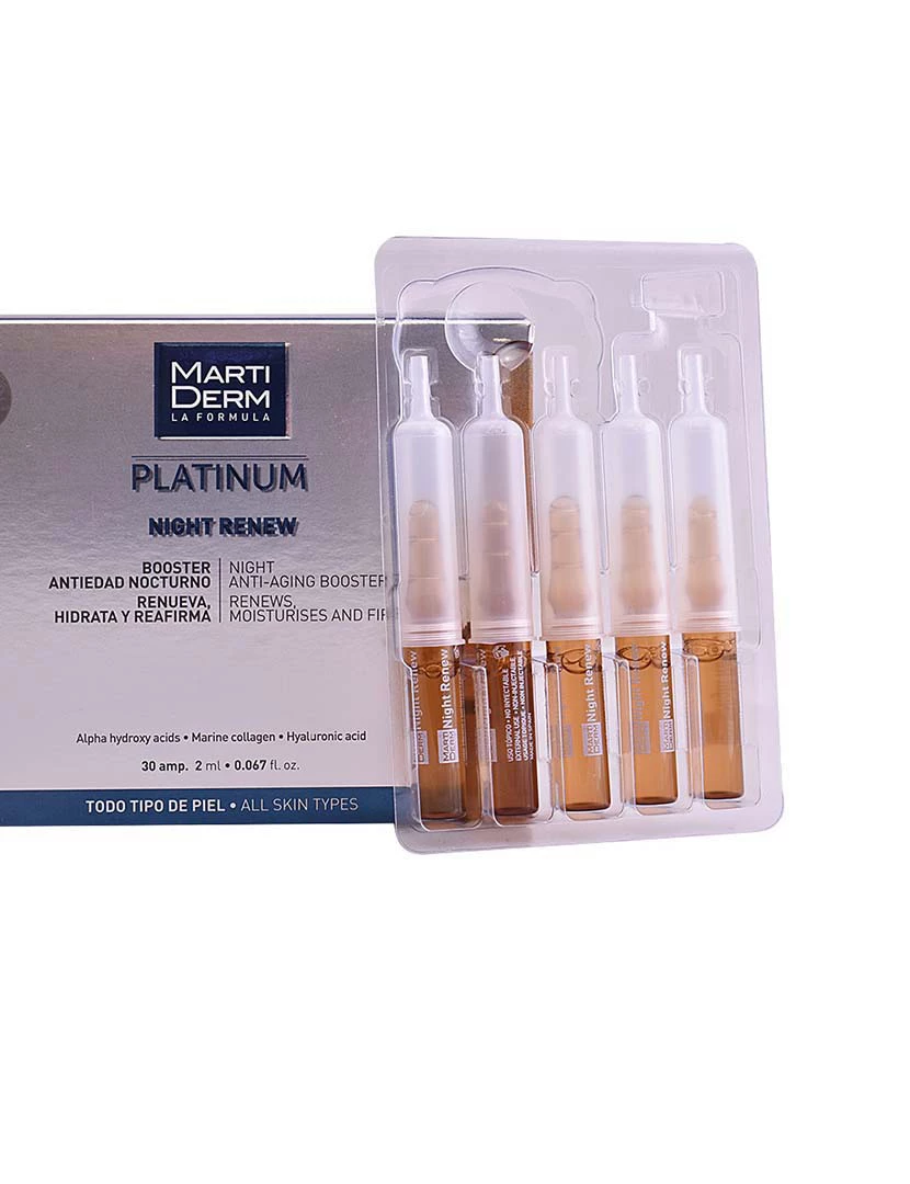 foto 1 de Platinum Night Renew Ampolas 30 X 2Ml