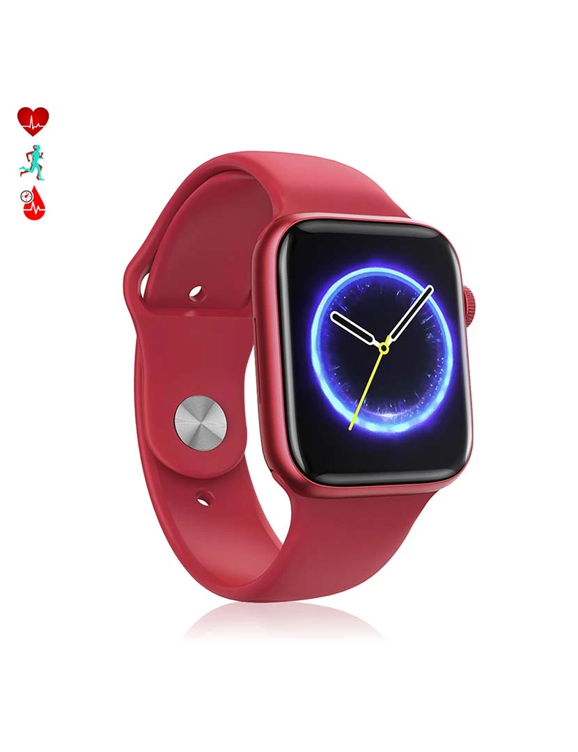 foto 1 de Smartwatch KD07 com monitor cardíaco Vermelho