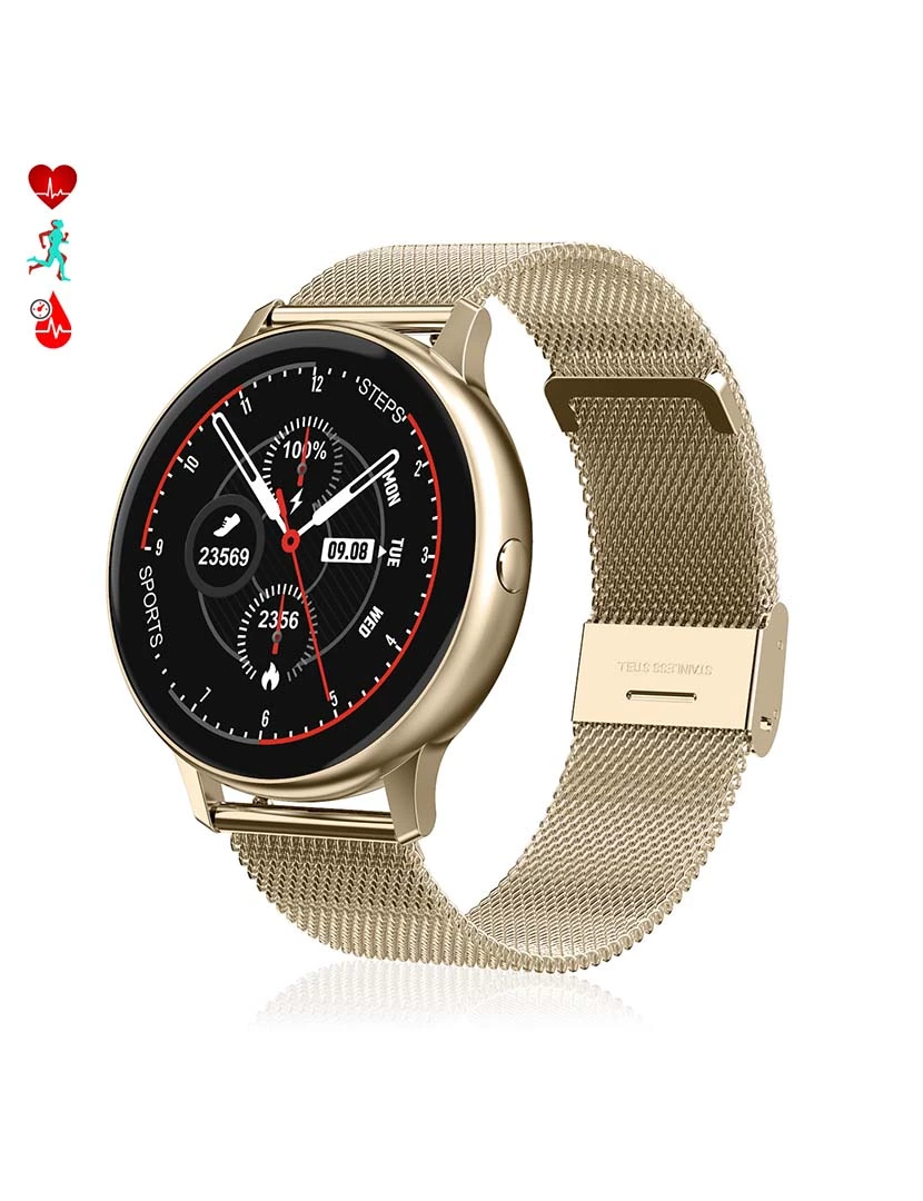 foto 1 de Smartwatch DT88 PRO Dourado