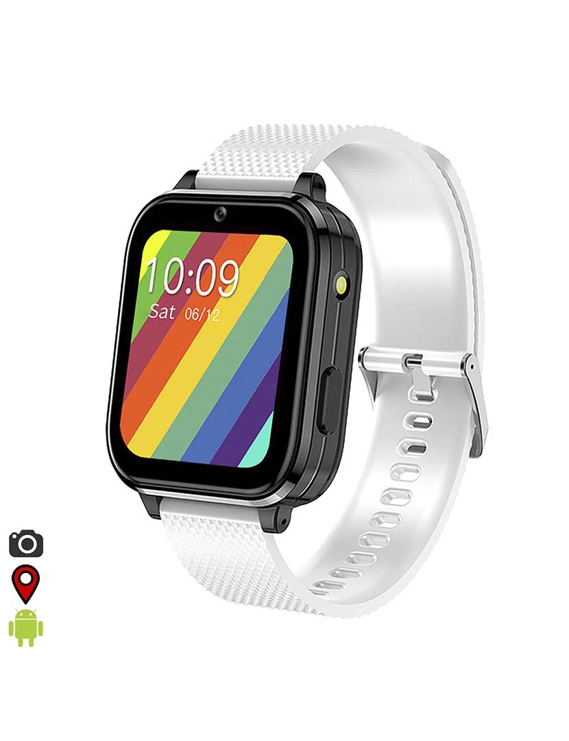 foto 1 de Smartwatch T36 4G SO Android IncorporadoBranco