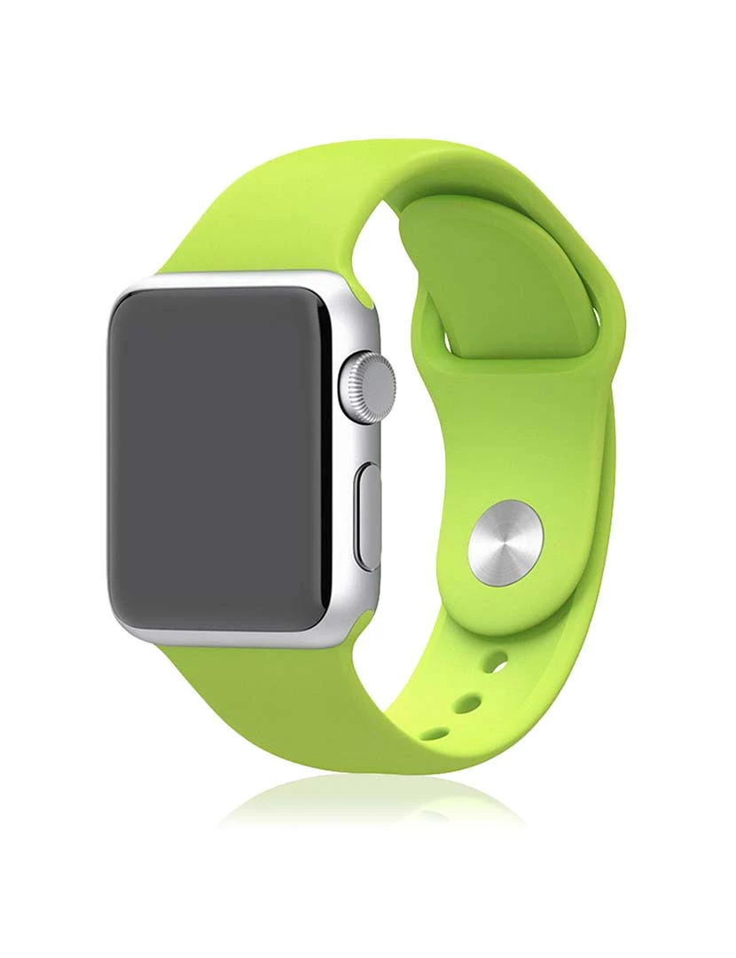 foto 1 de Bracelete Silicone Apple Watch 38MM/40MM Verde 