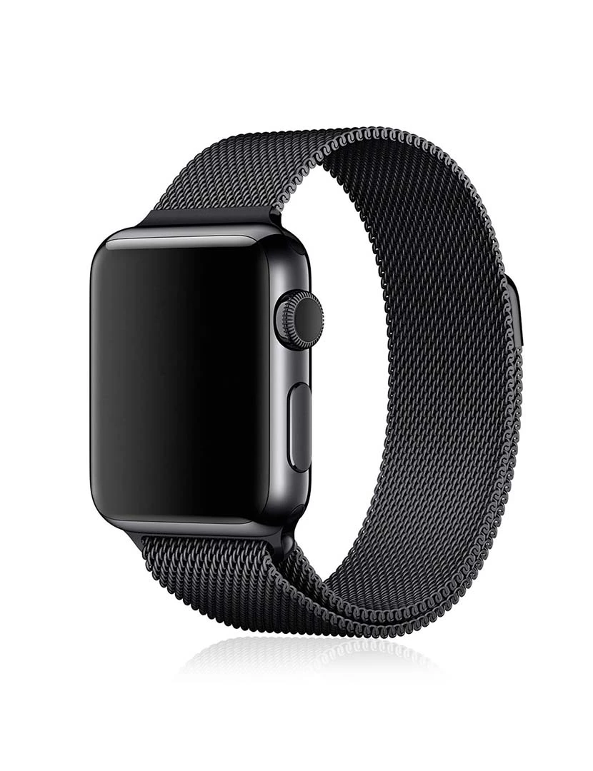 foto 1 de Bracelete metálica para Apple Watch 38mm Preto