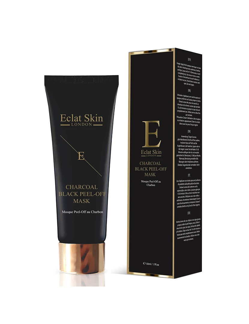 foto 1 de Máscara Purificante Carvão Preto Peel-Off 24H Gold 50Ml