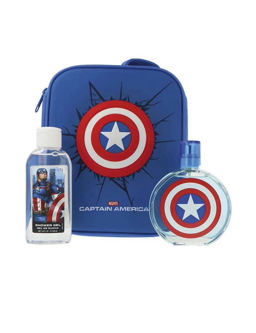 foto 1 de Coffret Mochila Capitão América 2 Pz