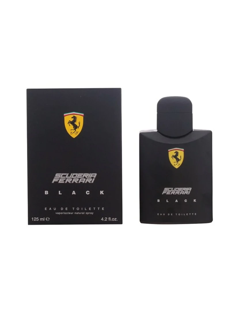 Ferrari - Ferrari Scuderia Ferrari Black Edt Vapo 125 Ml