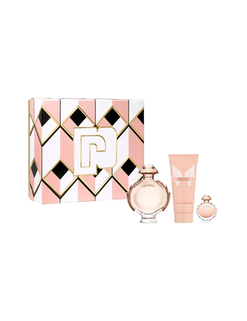 imagem de Paco Rabanne Olympea Eau De Parfum Spray 80ml Set 3 Pieces1