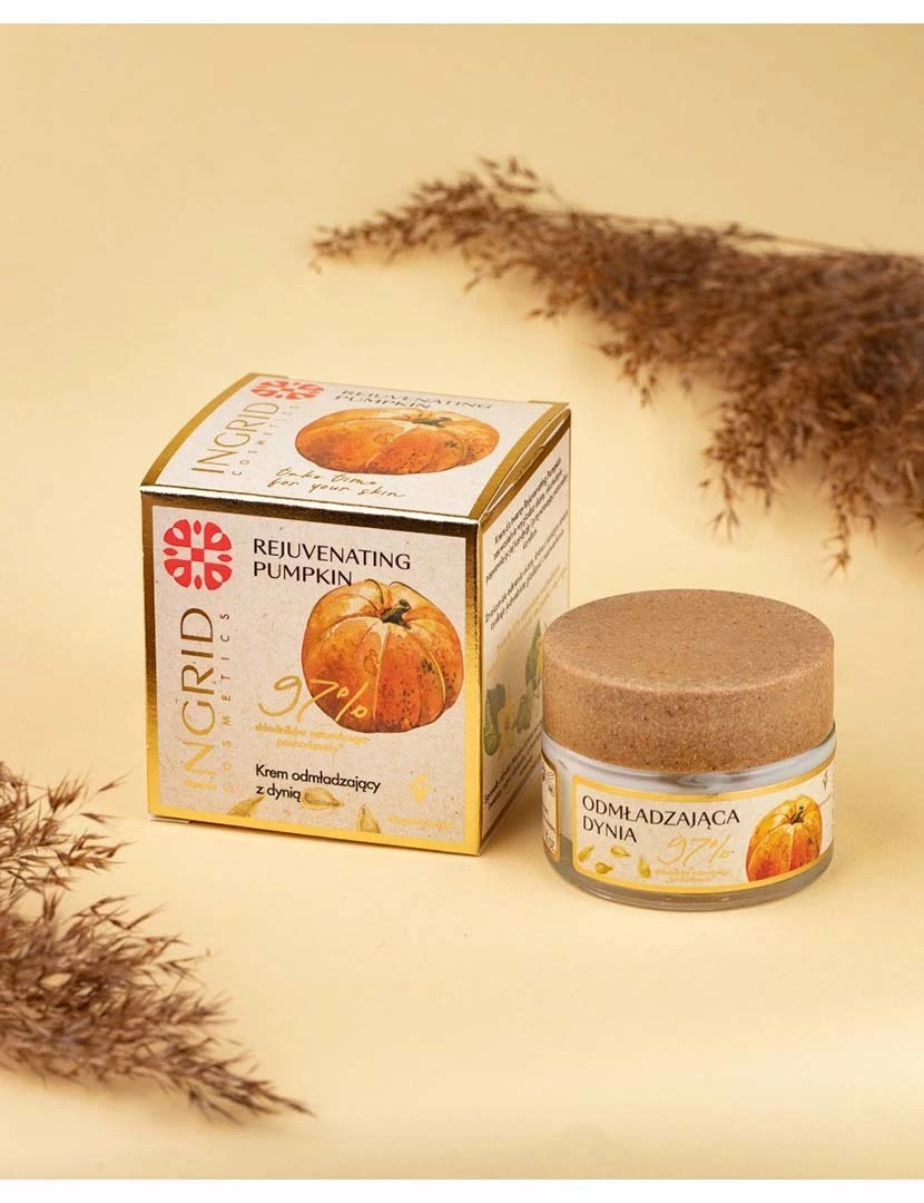 foto 1 de Creme Facial Rejuvenescedor Pumpkin - Mel e Abóbora 50Ml