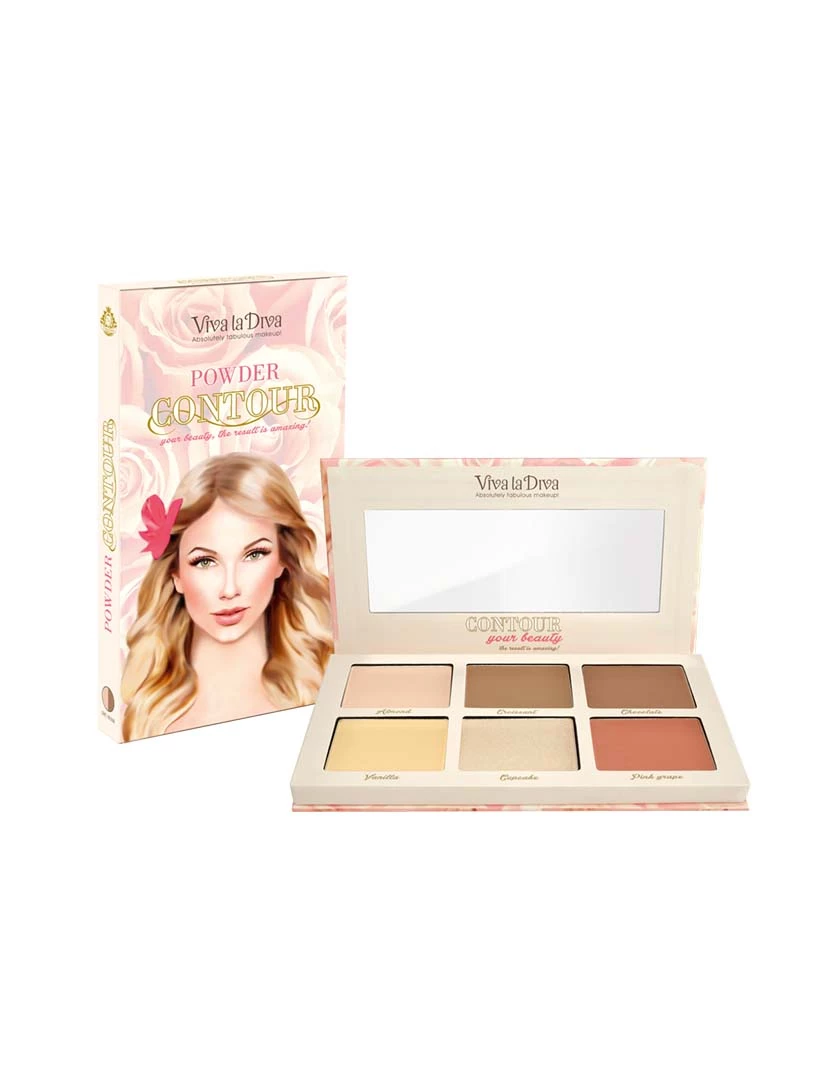 foto 1 de Kit Contorno Vegan Light Medium 18Gr