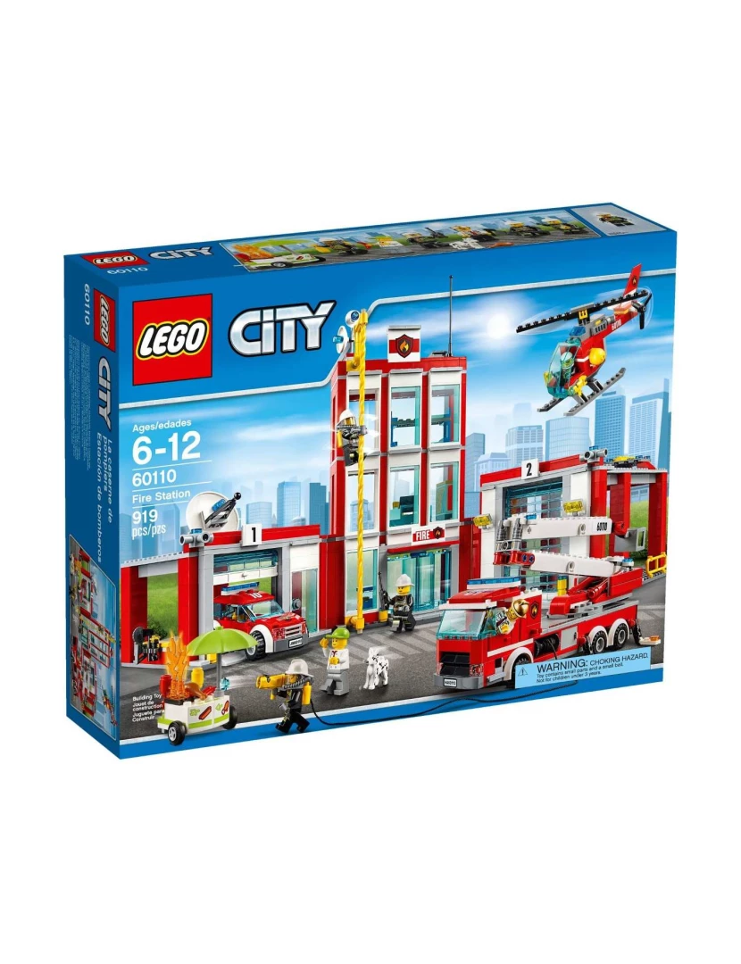 imagem de LEGO City 60110 - Quartel dos Bombeiros1