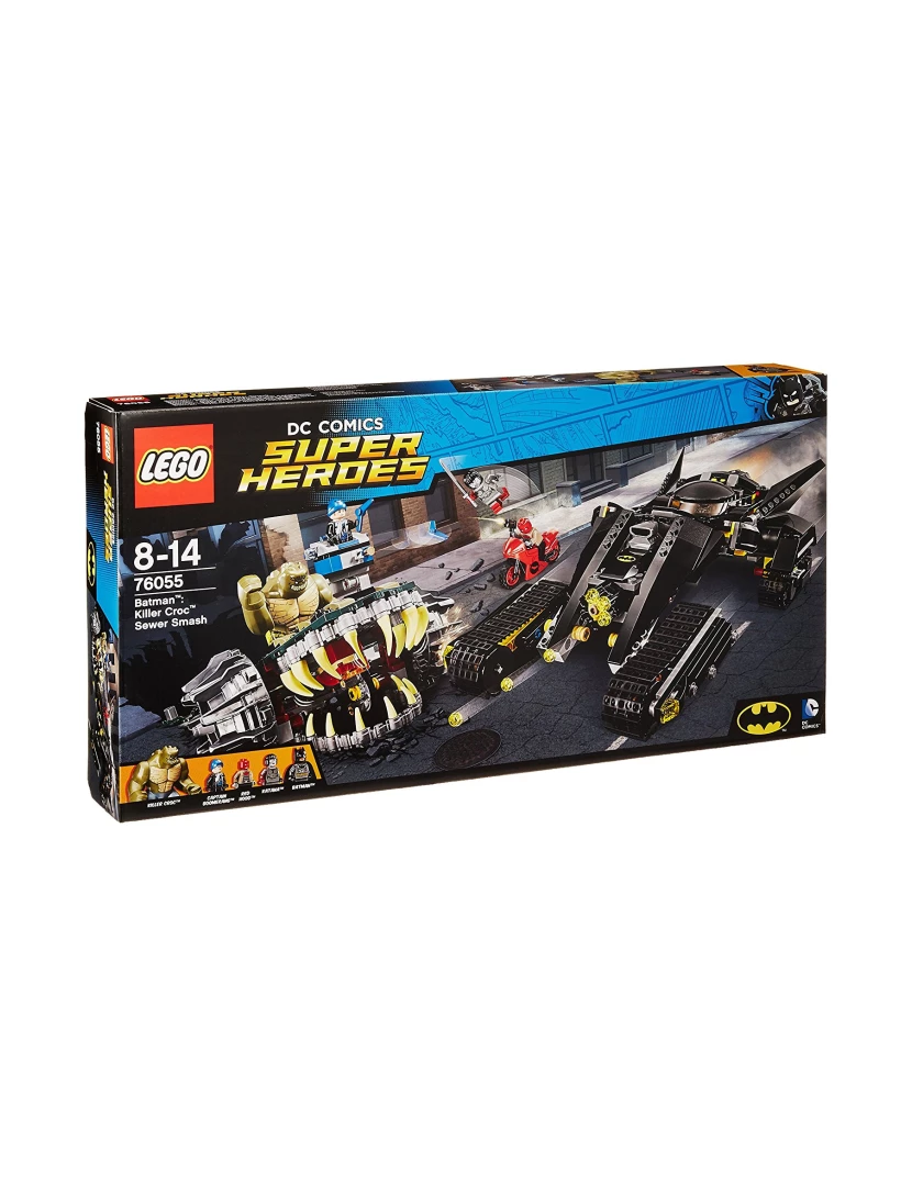 Lego - LEGO Batman Killer Croc Combate nos Esgotos (76055)