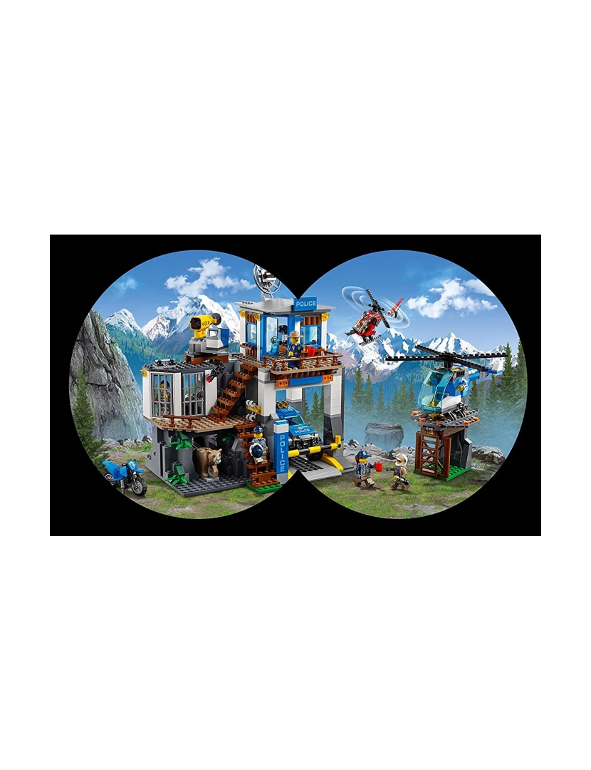 imagem de LEGO City Police 60174 Quartel-General da Polícia na Montanha5