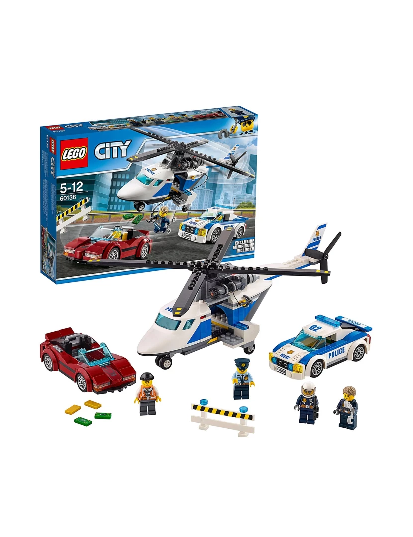 Lego - LEGO City Police 60138 Perseguição em Alta Velocidade