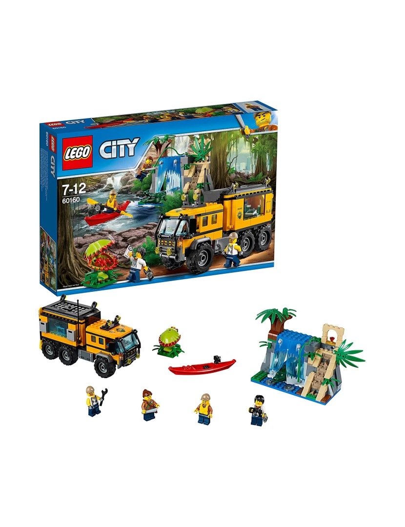 imagem de LEGO City Jungle Explorers 60160 Laboratório Móvel da Selva1