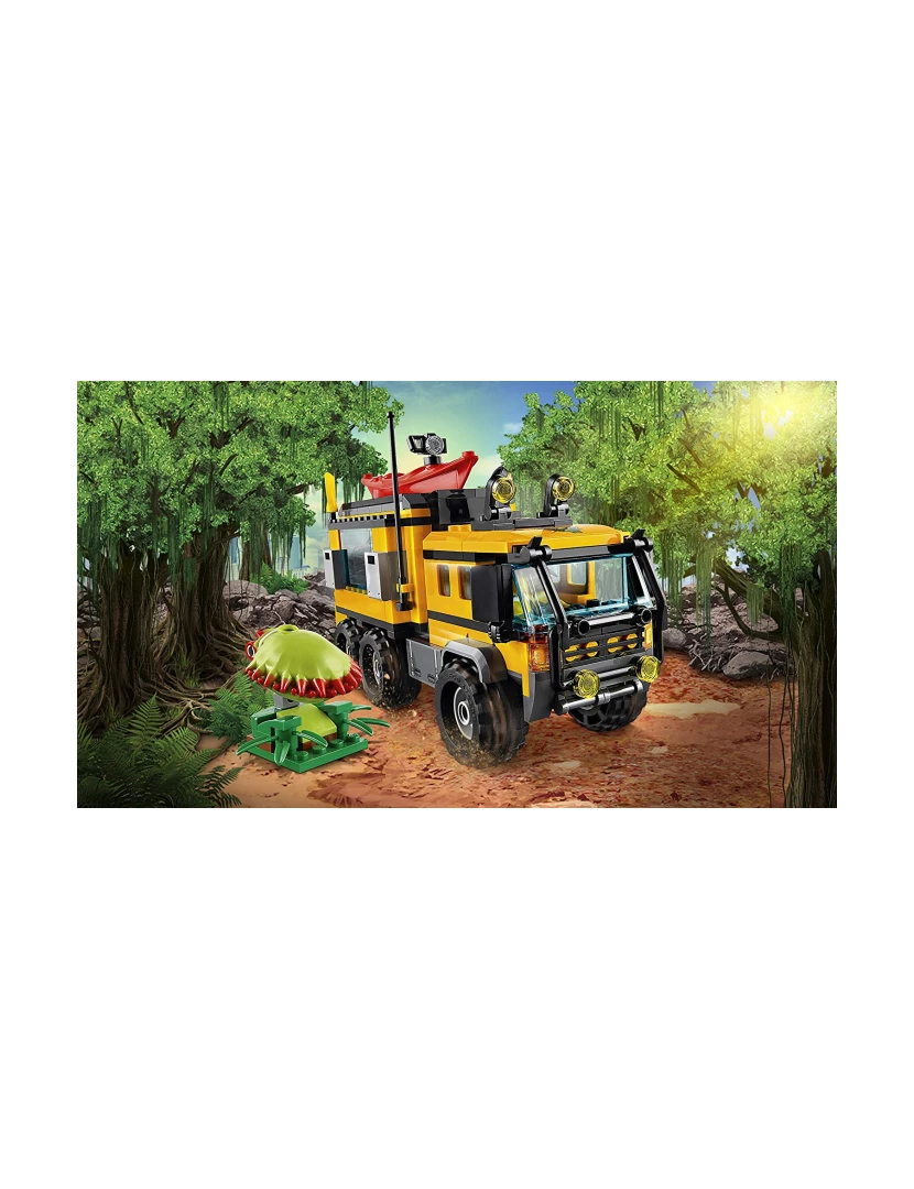 imagem de LEGO City Jungle Explorers 60160 Laboratório Móvel da Selva4