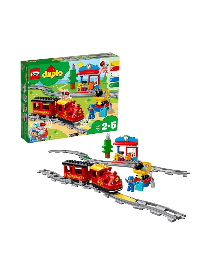 Lego - LEGO DUPLO Town 10874 Comboio a Vapor