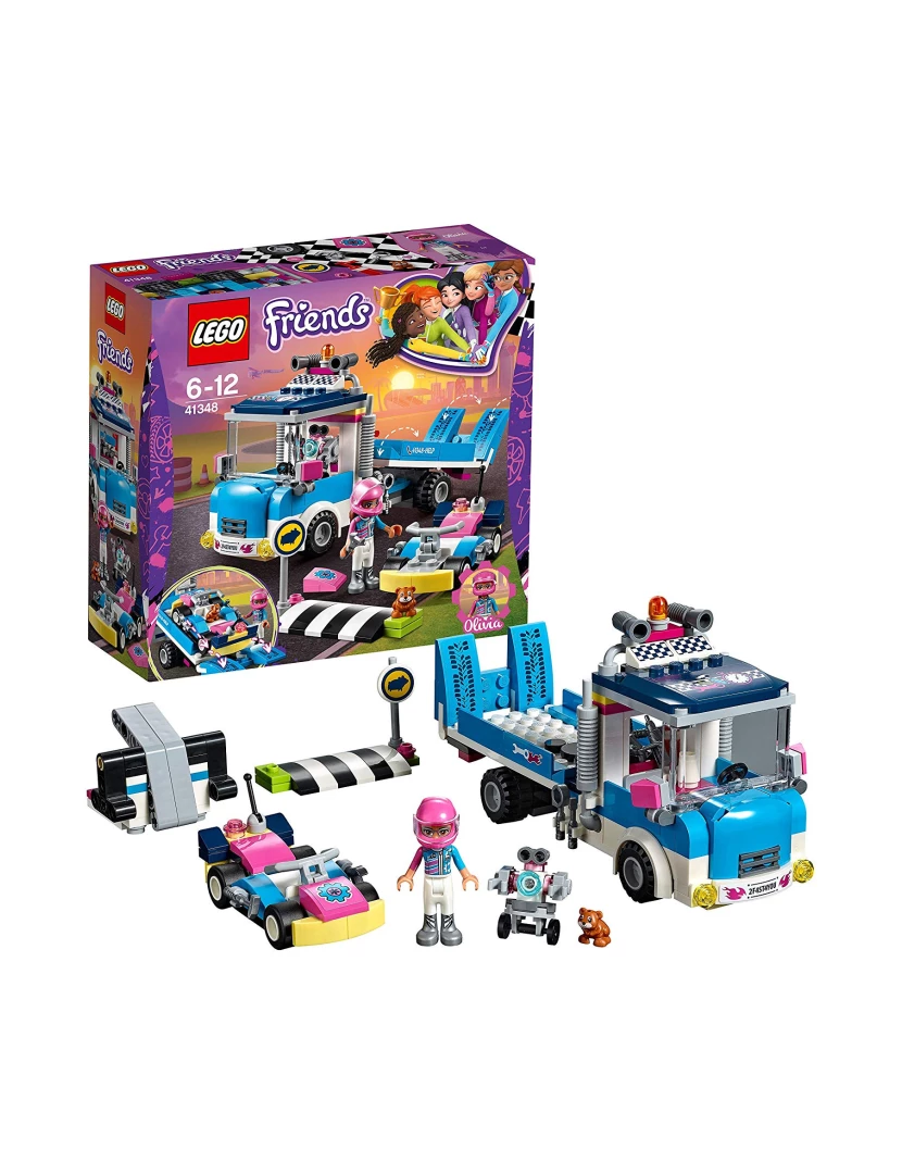 imagem de LEGO Friends 41348 Camião do Serviço de Assistência da Olivia1