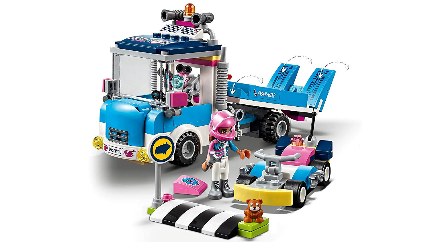 imagem de LEGO Friends 41348 Camião do Serviço de Assistência da Olivia3