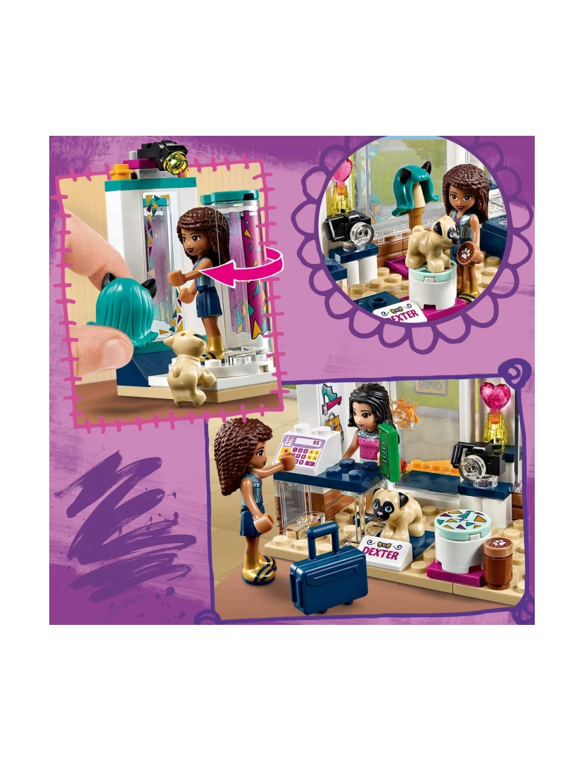imagem de LEGO Friends 41344 Loja de Acessórios da Andrea3